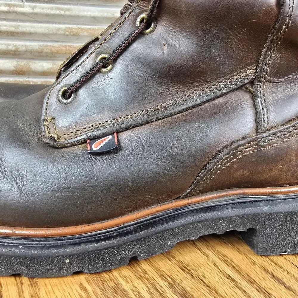 Red Wing Shoes 2203 Steel Toe Boots Mens Size 8.5 D